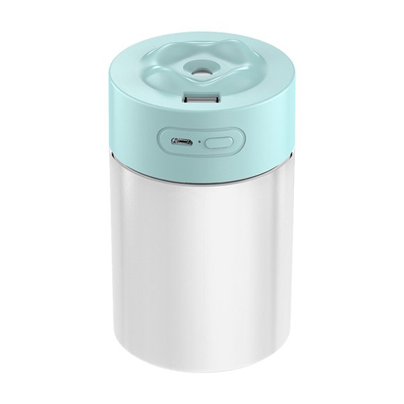 Xihbxyly Humidificador Usb Light And Shadow, Gran Capacidad de 300 Ml, Luces de Ambiente Coloridas, Modos de Pulverización Silenciosos, Alimentación Por Usb, para Uso En Casa, Oficina o Coche, Tamaño