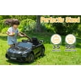 thumbnail image 6 of Winado 12V Kids Ride On Car for Toddlers, Licensed Mercedes Benz AMG GTR, Powered Electric Vehicle with 2.4G Remote Control, Black, 6 of 10