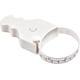 thumbnail image 1 of Body Tape Measure (White) - 150cm (60"), One-Handed Use, Compact Ergonomic Design - Body Measurements for Weight Loss and Muscle Gain, 1 of 5
