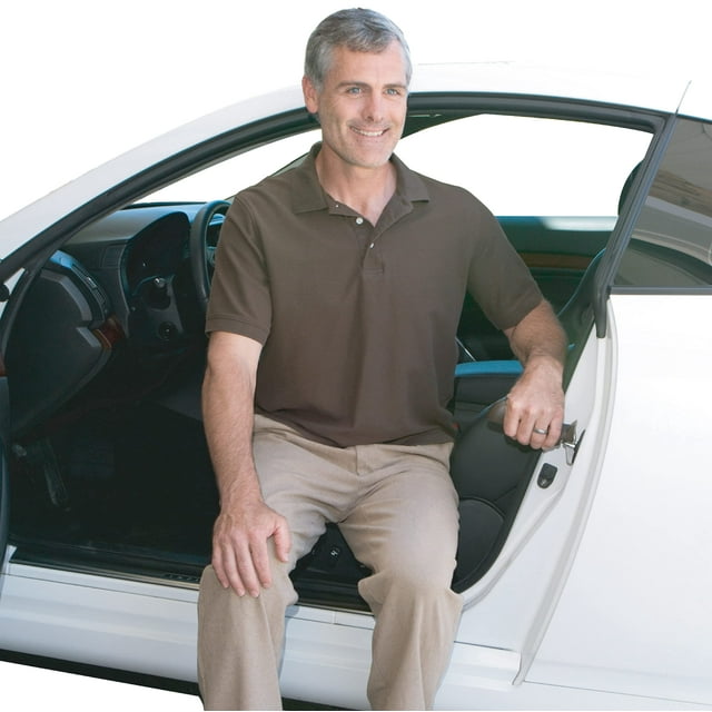 Able Life Barre de Préhension d'Assistance Auto, Poignée de Support de Véhicule Portable pour une Assistance Facile Assis-Debout, Barre de Préhension d'Assistance avec Compartiment à Clé Intégré pour Adultes, Aînés et Personnes Âgées