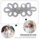 thumbnail image 2 of 10pcs Chinese Knots Buttons Cardigan Cheongsam Buttons Knot Loop Fastener, 2 of 3