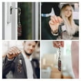 thumbnail image 6 of Uemuo Vintage Gaming Pattern Rectangular Metal Keychain - Durable, Stylish, and Personalized Key Ring for Men and Women,Engraved Keychain,Gift Slim Sturdy Keychain, 6 of 7