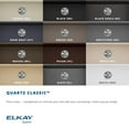 thumbnail image 6 of Elkay Quartz Classic 33" x 20-7/8" x 9-7/16" Single Bowl Drop-in Sink, Black, 6 of 7