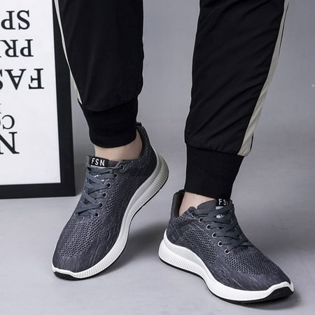 

Gubotare Mens Shoes Men s Tanjun Sneakers Breathable Textile Uppers and Comfortable Lightweight Cushioning Gray 11