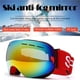 thumbnail image 4 of Nieve Protección Uv Antivaho Gafas De Esquí De Snowboard Yuarrent OD008105-00, 4 of 7