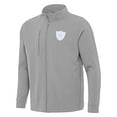 thumbnail image 2 of Men's Antigua  Gray Las Vegas Raiders Regard Full-Zip Jacket, 2 of 4