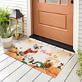 thumbnail image 3 of Happy Thanksgiving Ragdoll with Turkey Pumpkins Autumn Vibes Doormat Cat Lover Kitten Owner Gifts Idea Indoor Outdoor Welcome Mat - 12018, 3 of 5