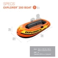 thumbnail image 2 of Bote inflable Intex Explorer 200 para 2 personas Intex 58330EPIntex, 2 of 5