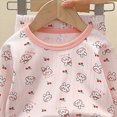 thumbnail image 4 of TOWED22 Toddler Baby Boy Clothes 6 12 18 24 Months 2T 3T 4T 5T 6T Outfits Print Sweatshirt Pullovers Pants Set Fall Winter Size:1-2 Y,Color:Light Purple, 4 of 6