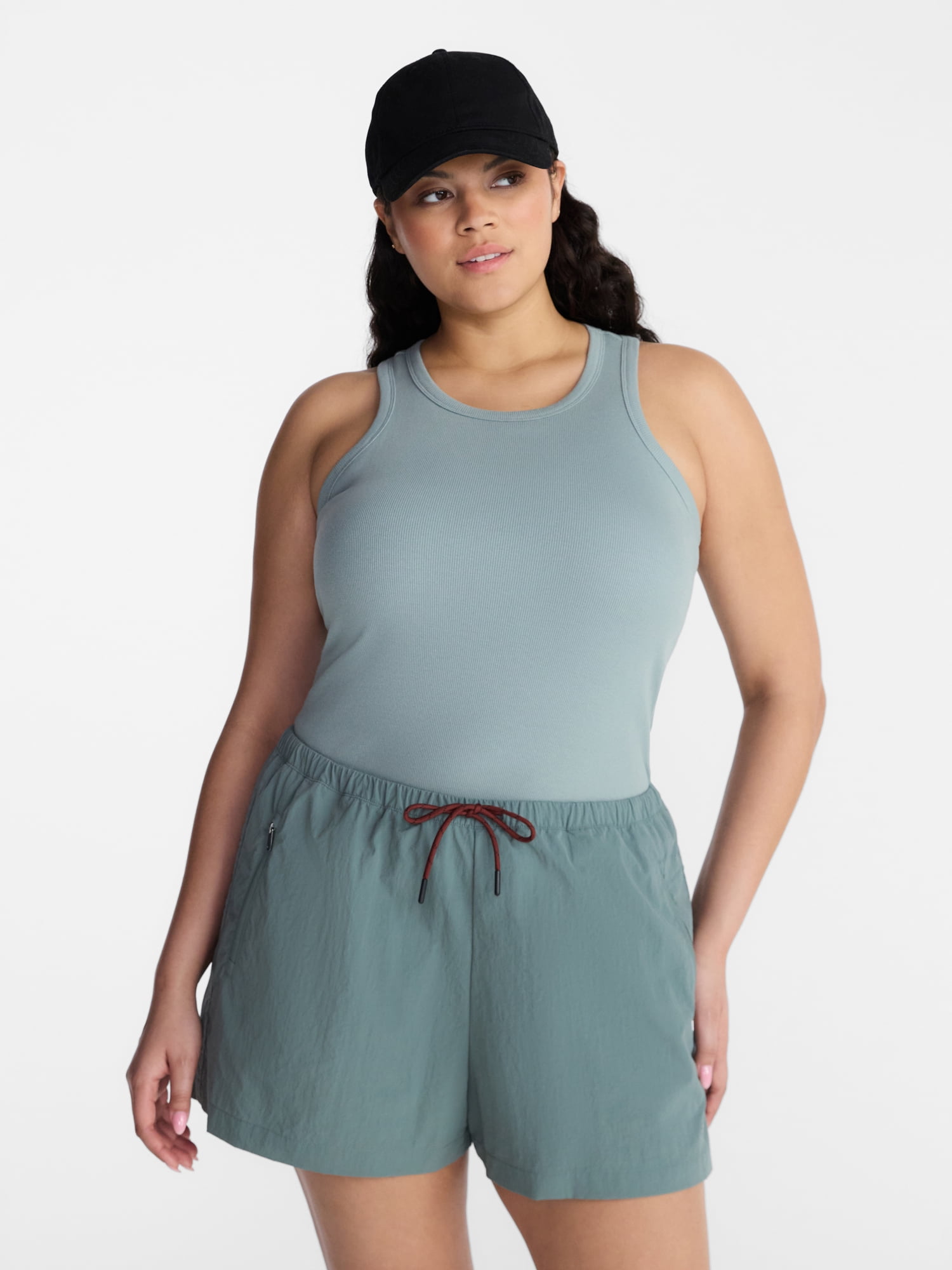 Avia Women's Ribbed Tank Top, Sizes XS-XXXL