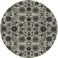 thumbnail image 4 of Art Carpet Maison Borderless Cream, Mushroom Brown, Beige 6'7" x 9'10" Oval Rug, 4 of 4
