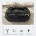 thumbnail image 3 of Cama para mascotas de felpa peluda Manta acolchada Saco de dormir Cojín para abrazos yeacher Cama para mascotas, 3 of 8