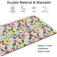 thumbnail image 2 of Pink Flower Floral Desk Mat,Extended Gaming Mouse Pad Large Non-Slip Rubber Base Mousepad with Stitched Edges,Waterproof Desk Pad for Computer/Laptop/Work/Office/Home 31.5" X 15.7", 2 of 5