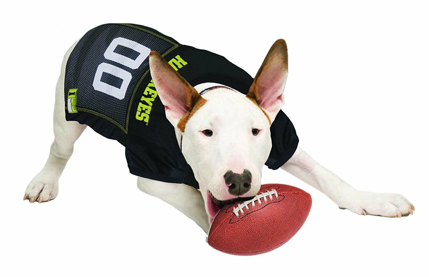 Pets First Collegiate Iowa Hawkeyes Football/Basketball Mesh Jersey for Pet Dog. available in 40+ Teams - Extra Small