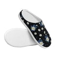 thumbnail image 3 of Kdxio Daisies Flowers Women's Men's Slippers Plush Slip-On House Slipper for Winter Indoor Soft Cushion Non-slip Fluffy Slides Slippers-35/36, 3 of 7