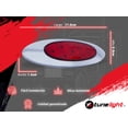 thumbnail image 2 of Plafón Lateral TUNELIGHT-RENOVATIO Con 7 LEDS Estrobo Rojo Elíptico 12-24 Volts, 2 of 7