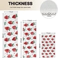 thumbnail image 4 of Strawberry Plants Fruit Watercolor Kitchen Rugs Sets Of 3,Kitchen Runner Rugs Non Skid Washable,Decorative Kitchen Floor Mats for Kitchen,Sink,Laundry,17"x30"+ 17"x47" + 17"x59", 4 of 6