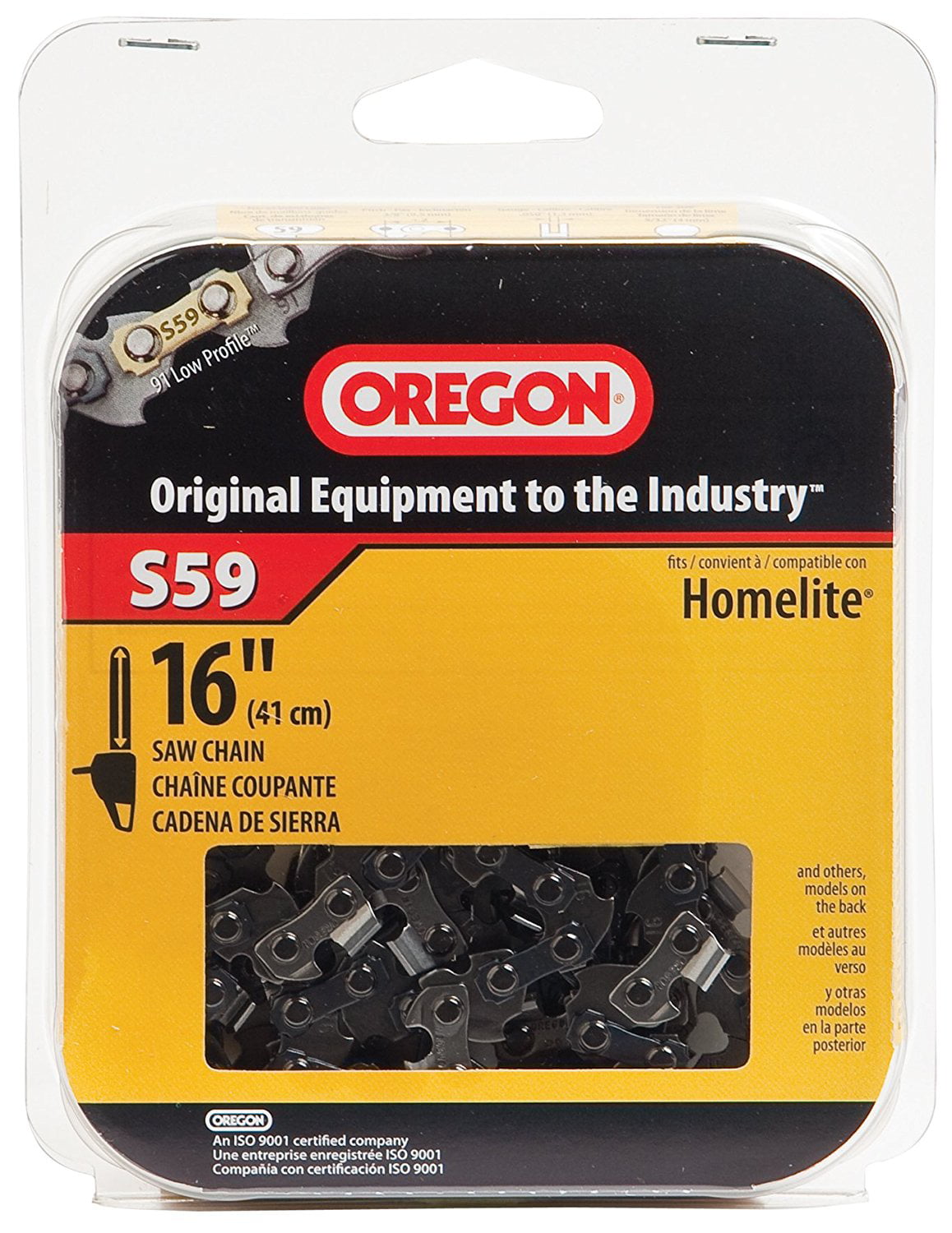 Oregon D70 20” 3/8” x .050 70DL “Vanguard” Chain Craftsman Echo Homelite Poulan 