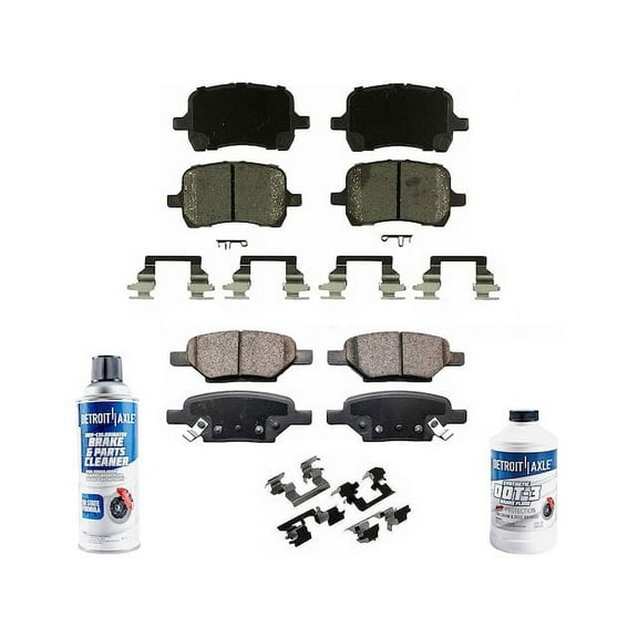 Brake Pad Set - Compatible with 2008 - 2009 Chevy HHR