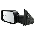 thumbnail image 2 of TRQ Mirror Heated Turn Signal Puddle Light Power Folding LH Side for Ram 1500 MRA04064, 2 of 4