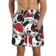 thumbnail image 1 of Fotbe Cute Dog Trajes de Baño Estampados para Hombre, Shorts de Verano de Secado Rápido, Ropa de Playa, Bañadores-XX-Large, 1 of 6