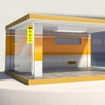 thumbnail image 3 of HILABEE Diorama 1:32 Modèle de Voiture Parc de Stationnement Scène Diacast Vitrine Simulation DIY Garage Modifié 2 Orange, 3 of 4