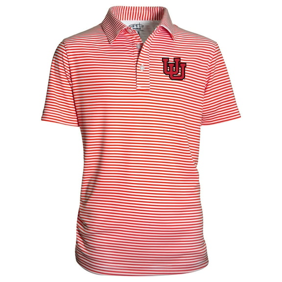 Youth Garb Red Utah Utes Carson Polo
