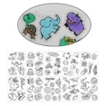thumbnail image 3 of 10 hojas de plástico retráctil con patrones de papel termoencogible para, 3 of 9
