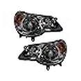 thumbnail image 2 of Marketplace Auto Parts Headlight Assembly Set of 2 - Compatible with 2007-2010 Chrysler Sebring, 2 of 4