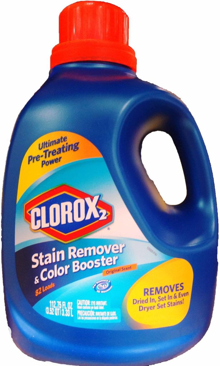 Clorox 2 Stain Remover & Color Booster 82 Loads, Original Scent, 112.75 FL OZ