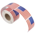 thumbnail image 4 of 250 pegatinas con la bandera de Estados Unidos para el Día de la Independencia, para regalar en álbumes de recortes., 4 of 6