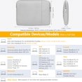 thumbnail image 3 of Funda para portátil de 15 a 16 pulgadas compatible con MacBook Pro 16 M3/M2/M1 Pro/Max A2991 A2780 A2485 A2141 2024-2019, XPS, 3 of 4