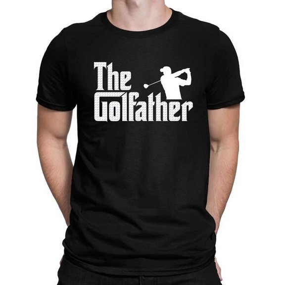 Golfather Dad Golf Father Present Golfing T-Shirt WHITE Unisex S-5XL Hot Trending Shirt, Vintage Birthday Gift