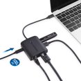 thumbnail image 4 of Cable Matters Adaptador Multipuerto USB C (USB C Hub DisplayPort 1.4) 2X USB 2.0 480Mbps Ethernet y Carga de 100W en Negro - Puerto Thunderbolt 4 / USB4 / Thunderbolt 3 Compatible con MacBook Pro, 4 of 5