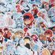 thumbnail image 1 of Pegatinas Cells At Works, vinilo impermeable, estilo anime, 50 unidades, 1 of 2