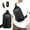 Black, variant on 100Fens Sling Bag For Men Women Shoulder Backpack Chest Bags Daypack With Earphone Hole For Hiking Camping Outdoor Trip