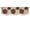 Beige / Burgundy, variant on Decorative Christmas Teddy Bears Design Tapestry 60" X 15" Window Valance