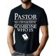 thumbnail image 1 of Funny Pastor Gift for Men Cool Christian Appreciation T-Shirt, 1 of 7