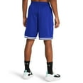 thumbnail image 2 of Men's Under Armour 10" Zone Basketball Shorts Color: Team Royal Size: L, 2 of 4
