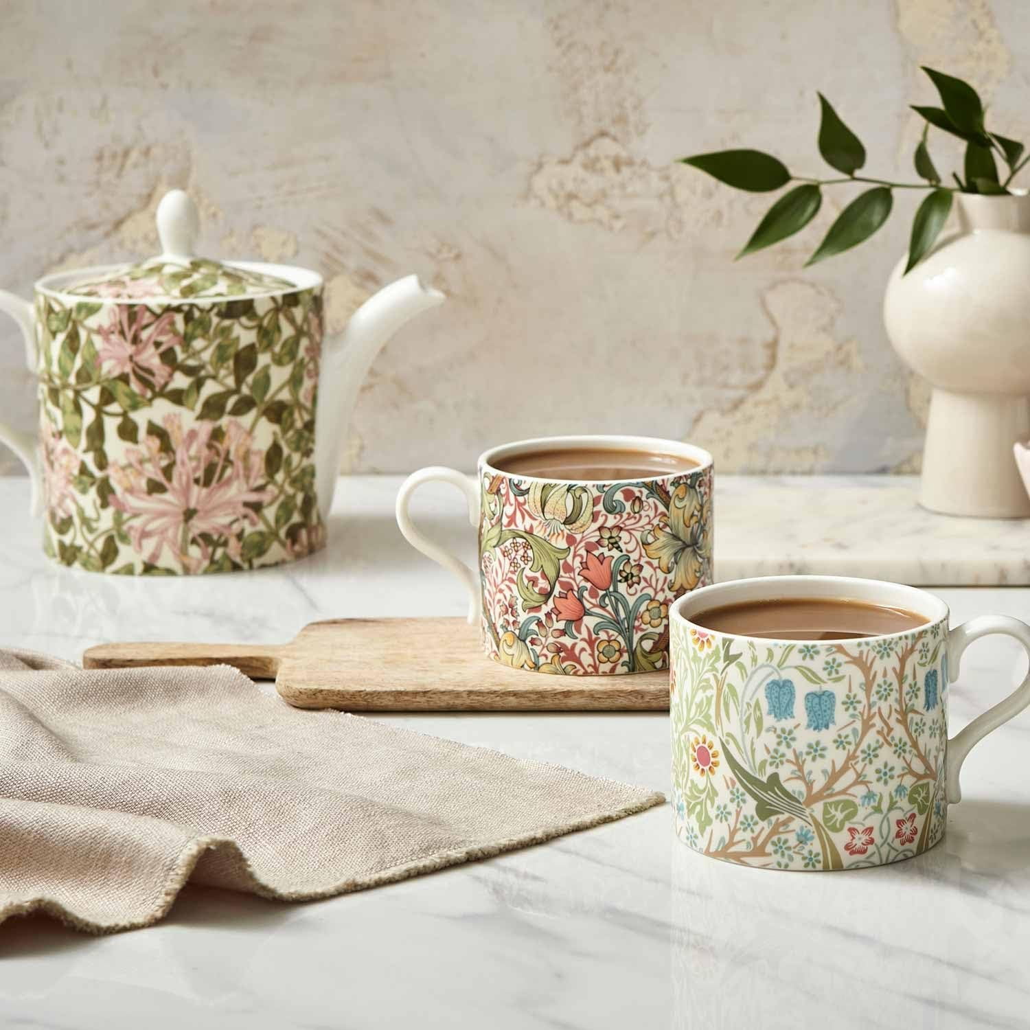 Spode Morris & Co Teapot and Mug - Thumbnail 4