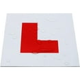 thumbnail image 2 of 2 x Extra Strong Fully Magnetic L Plate L sign Stickers For New Drivers, 2 of 6