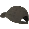 thumbnail image 4 of Otto Caps Deluxe Garment Washed Cotton Twill Cap - Charcoal Grey, 4 of 4