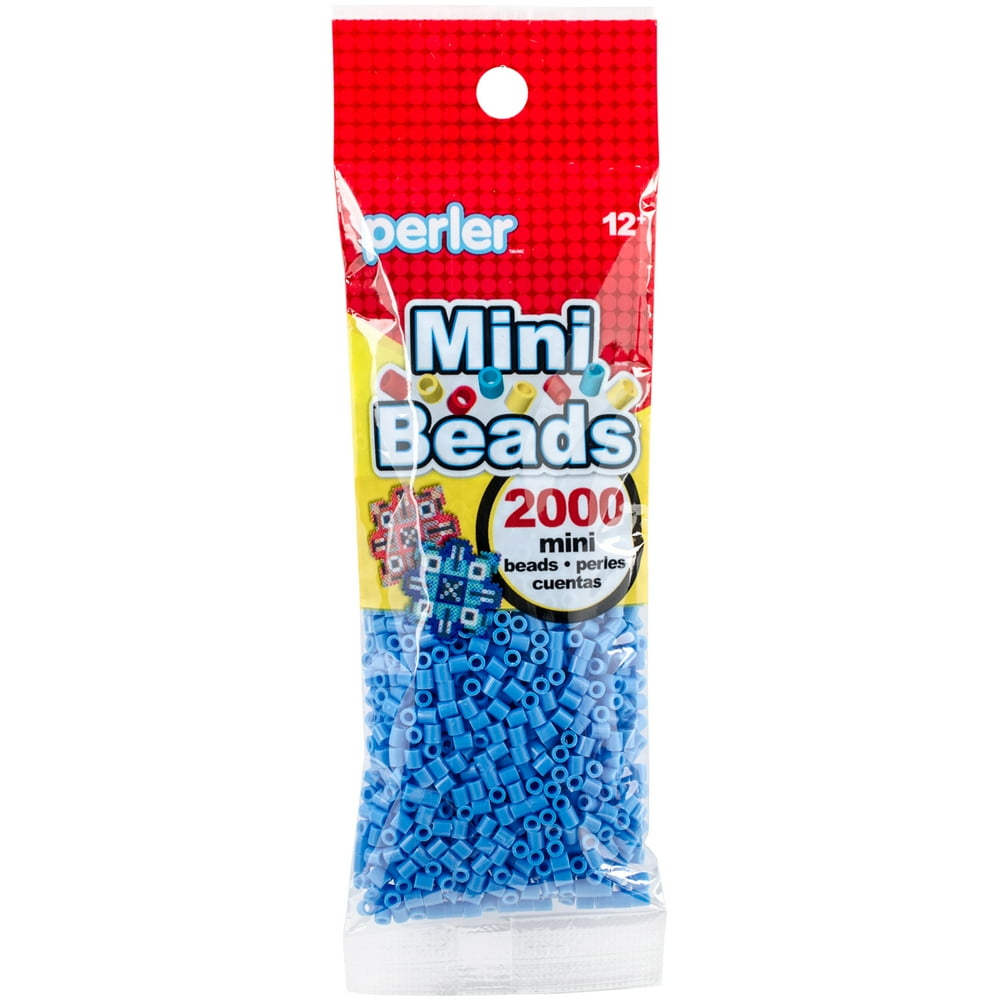 Blue Perler Beads Dark 1000pc Bag