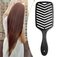 thumbnail image 4 of Cepillo de pelo ventilado shamjiam para desenredar el cabello Negro, 4 of 8