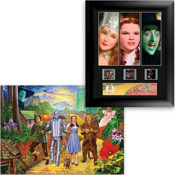(Set) The Wizard Of Oz 80th Anniversary Jigsaw Puzzle And Framed Film