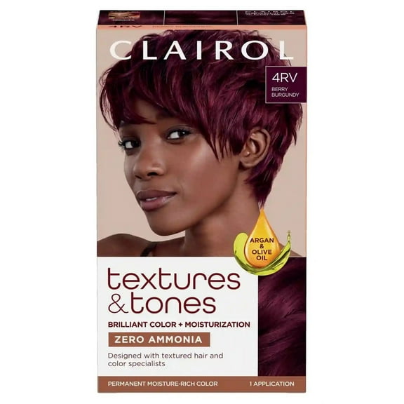 Clairol Text & Tone Kit #4Rv Berry Burgundy (Pack of 3)
