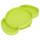 thumbnail image 2 of Las Placas De Succión Para Bebés Evitan Que Se Resbalen Las Placas Divididas Para Niños De Silicona De Colores Brillantes Para Niños Pequeños EOTVIA Verde, 2 of 8