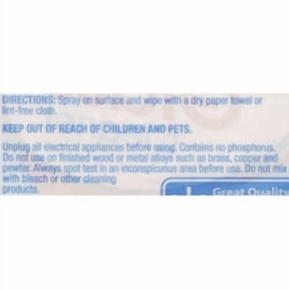 Great Value Glass Cleaner With Ammonia, Original Fresh Scent, 32 fl oz