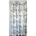 thumbnail image 3 of RLF Home Samanta Window Treatment 100% Cotton High-Quality Decorator Fabric Fully Lined Curtain Panels 100" X 63" Blue, 3 of 4