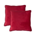 thumbnail image 2 of Sherry Kline  Richmond Velvet 20-inch Throw Pillow (set of 2) Silver Grey, 2 of 5